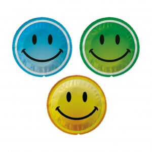 Exs Smiley Face Regular - 100 pack