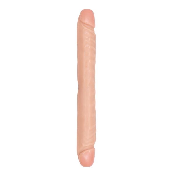 So Real Realistic Double Dong - 33cm - Flesh