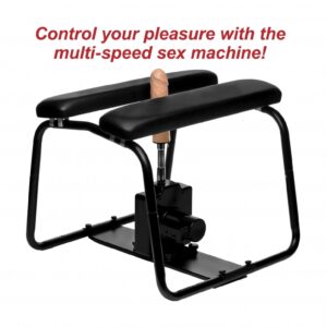 4-in-1 Bangin Bench w/ Sex Machine - Black