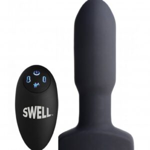 10X Inflatable + Vibrating Missile Silicone Anal Plug