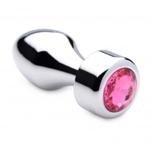Weighted Base Aluminum Plug Pink Gem - Small