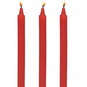 Fire Sticks - Fetish Drip Candles Set of 3 - Red
