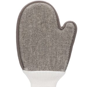 Cuff Bath Glove - Taupe