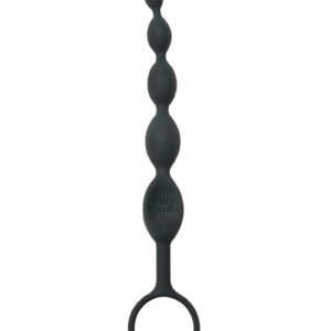 Pleasure Intensified Anal Beads - Black