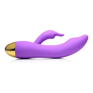 10X Come Hither G-Focus Silicone Vibrator - Purple