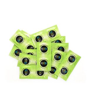 Exs Ribbed, Dotted & Flared Condoms - 100 pack