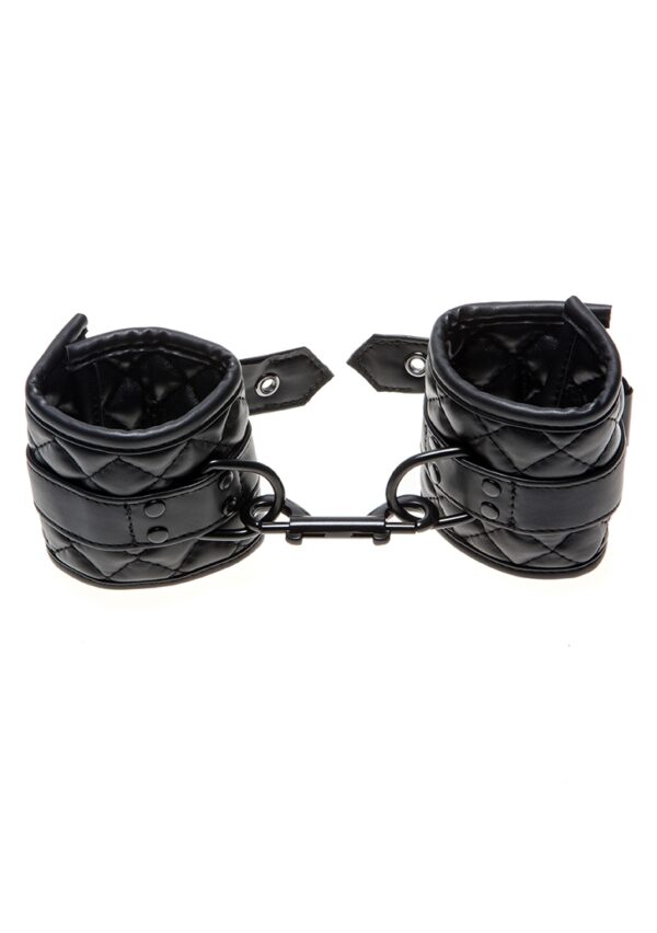 X-Play quilted wrist cuffs - Black