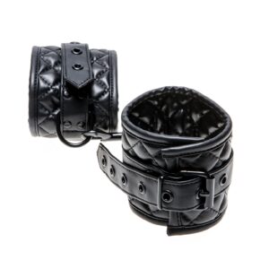 X-Play quilted ankle cuffs - Black