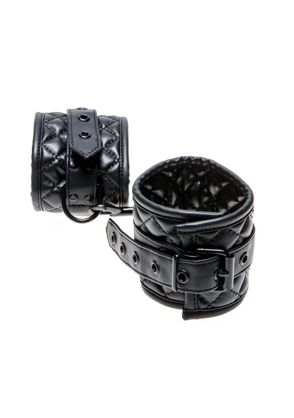 X-Play quilted ankle cuffs - Black