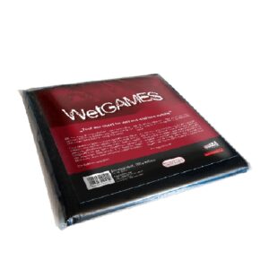 SexMAX WetGAMES Sex-Laken - 180 x 220 cm - Zwart