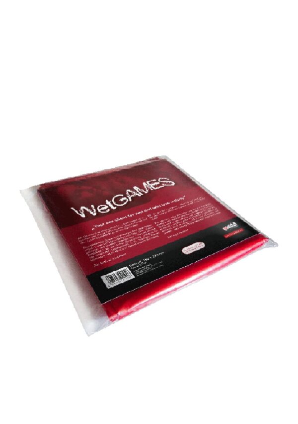 SexMAX WetGAMES Sex-Laken - 180 x 220 cm - Rood