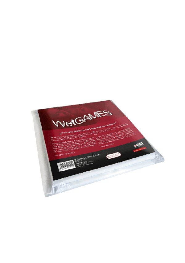 SexMAX WetGAMES Sex-Laken - 180 x 220 cm - Wit