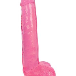 Slim Stick Cherry Ice - Dildo met ballen