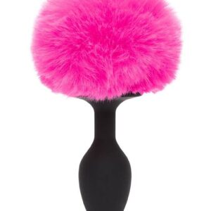 Non-Vibrating Butt Plug Small - Black/Pink