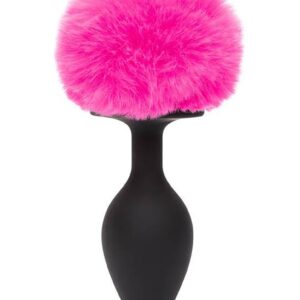 Non-Vibrating Butt Plug Large - Black/Pink
