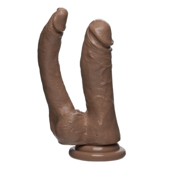 Double Dippin&apos; D - Dubbele Realistische FIRMSKYN Dildo