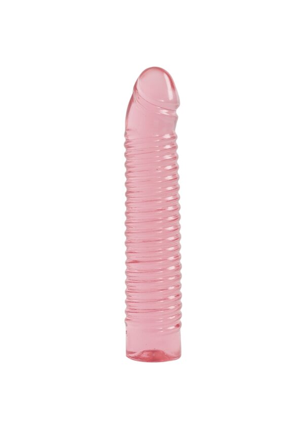 Sunrise - Geribbelde Jelly Dildo