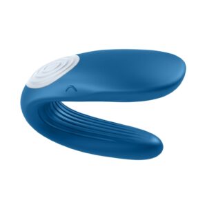 Double Whale Partner Vibrator - Blue