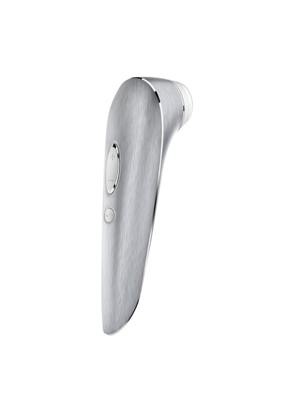 Satisfyer - High Fashion Air Pulse Stimulator + Vibration - Silver