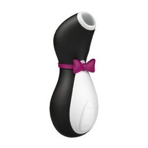 Satisfyer - Penguin Air Pulse Stimulator - Black/White