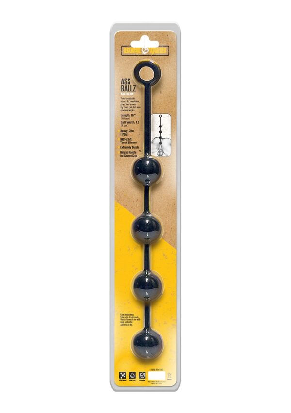 Ass Ballz - Clamshell Anal Beads