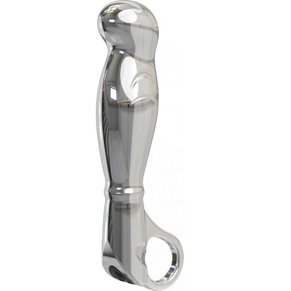 FORTIS Aluminium Vibrating Prostate Massager - Silver