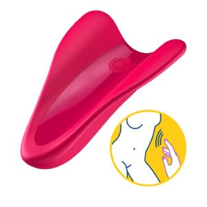 High Fly Finger Vibrator - Red