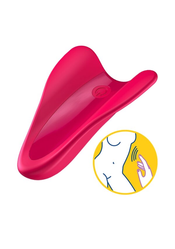 High Fly Finger Vibrator - Red