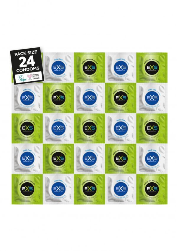 Sensation Pack - 24 condoms