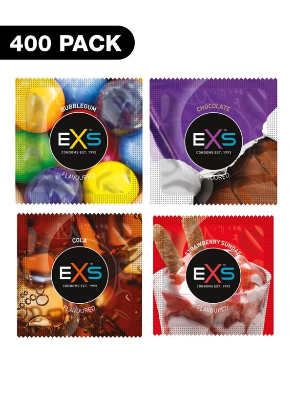 Mixed Flavoured Condoms - 400 pack