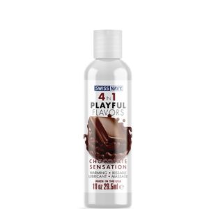 Playful 4 In 1 Glijmiddel Met Chocolate Sensation-Smaak - 30ml