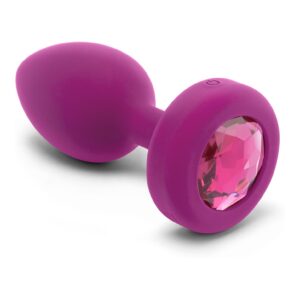 Pink Ruby - Vibrerende Butt Plug