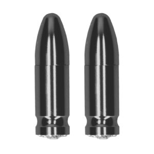 Magnetic Nipple Clamps - Diamond Bullet - Grey