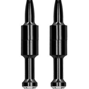 Magnetic Nipple Clamps - Diamond Pin - Black