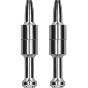 Magnetic Nipple Clamps - Diamond Pin - Silver