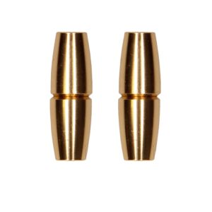 Magnetic Nipple Clamps - Sensual Cylinder - Gold