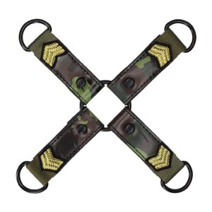 Hogtie Connector - Army Theme - Green
