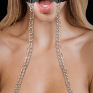 O-Ring With Nipple Clamps - Black