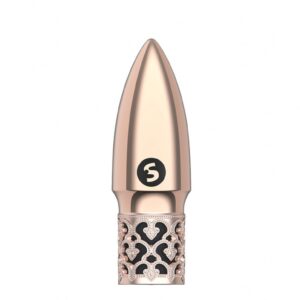Glitter - Rechargeable ABS Bullet - Rose Gold