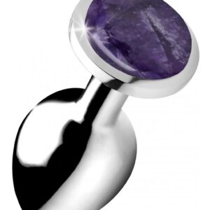 Gemstones Amethyst Gem Medium Anal Plug