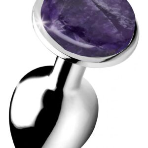 Gemstones Amethyst Gem Small Anal Plug