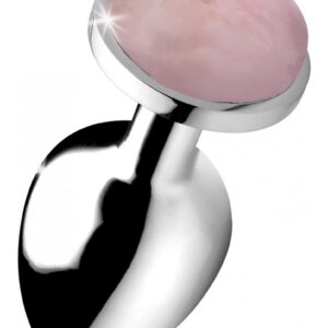 Gemstones Rose Quartz Gem Large Anal Plug