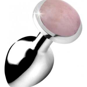 Gemstones Rose Quartz Gem Medium Anal Plug