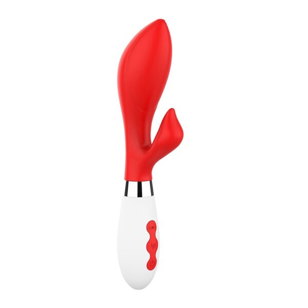Achelois - Ultra Soft Silicone - 10 Speeds - Red
