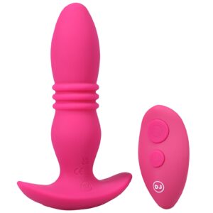 Rise - Siliconen Anaal Plug met Afstandsbediening