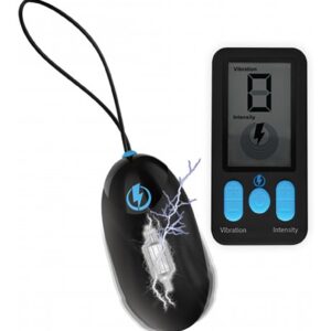 5X Vibrating & E-Stim Silicone Egg + Remote
