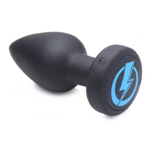 5X E-Stim Pro Silicone Vibrating Anal Plug + Remote Control