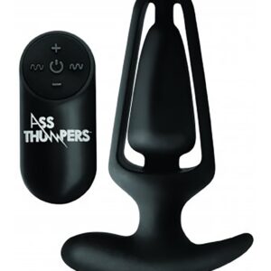 Power Plug 7X Hollow Anal Plug with Remote Control
