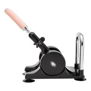 Portable Sex Machine + Dildo Attachment