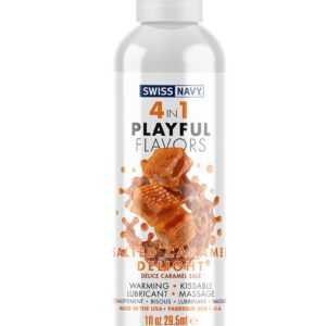 4 in 1 Glijmiddel Met Caramel-Zeezout-Smaak- 30ml